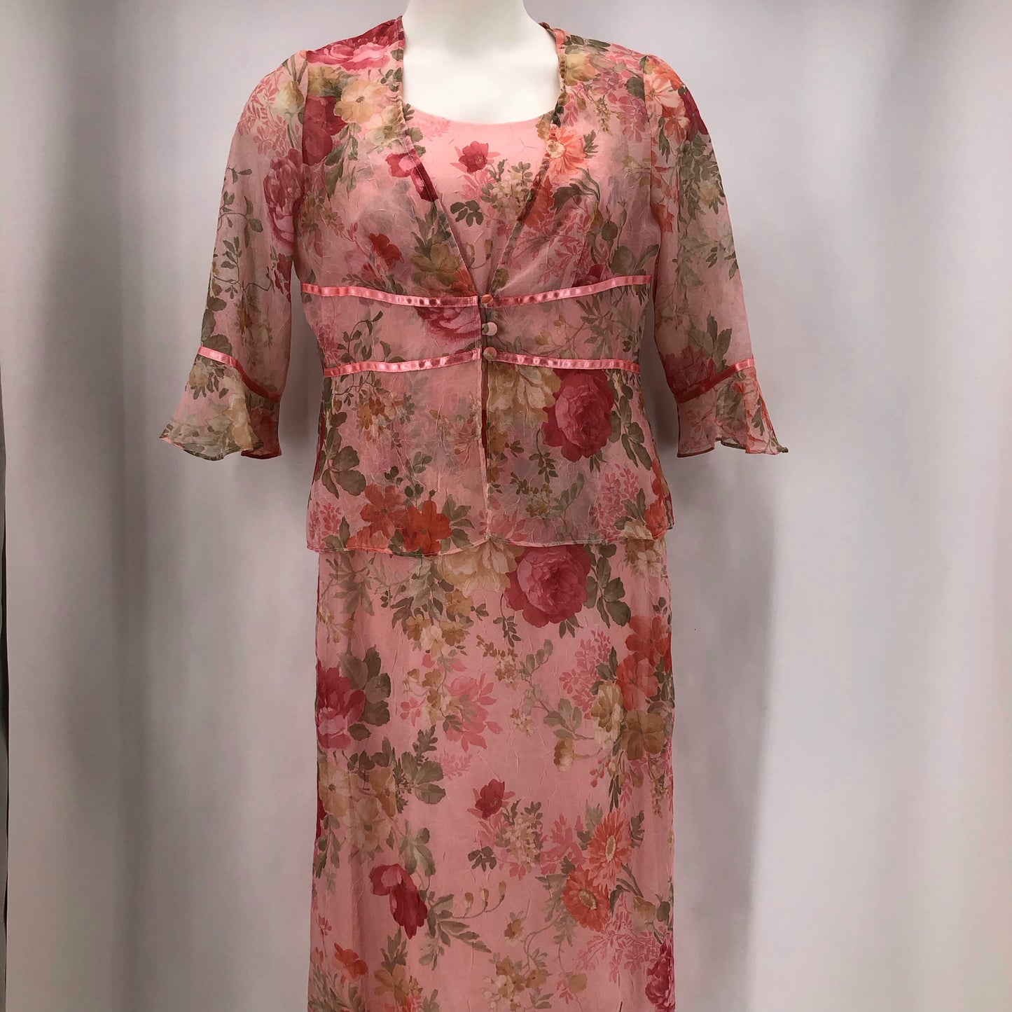 Size M NO TAG Floral 2PC Dress
