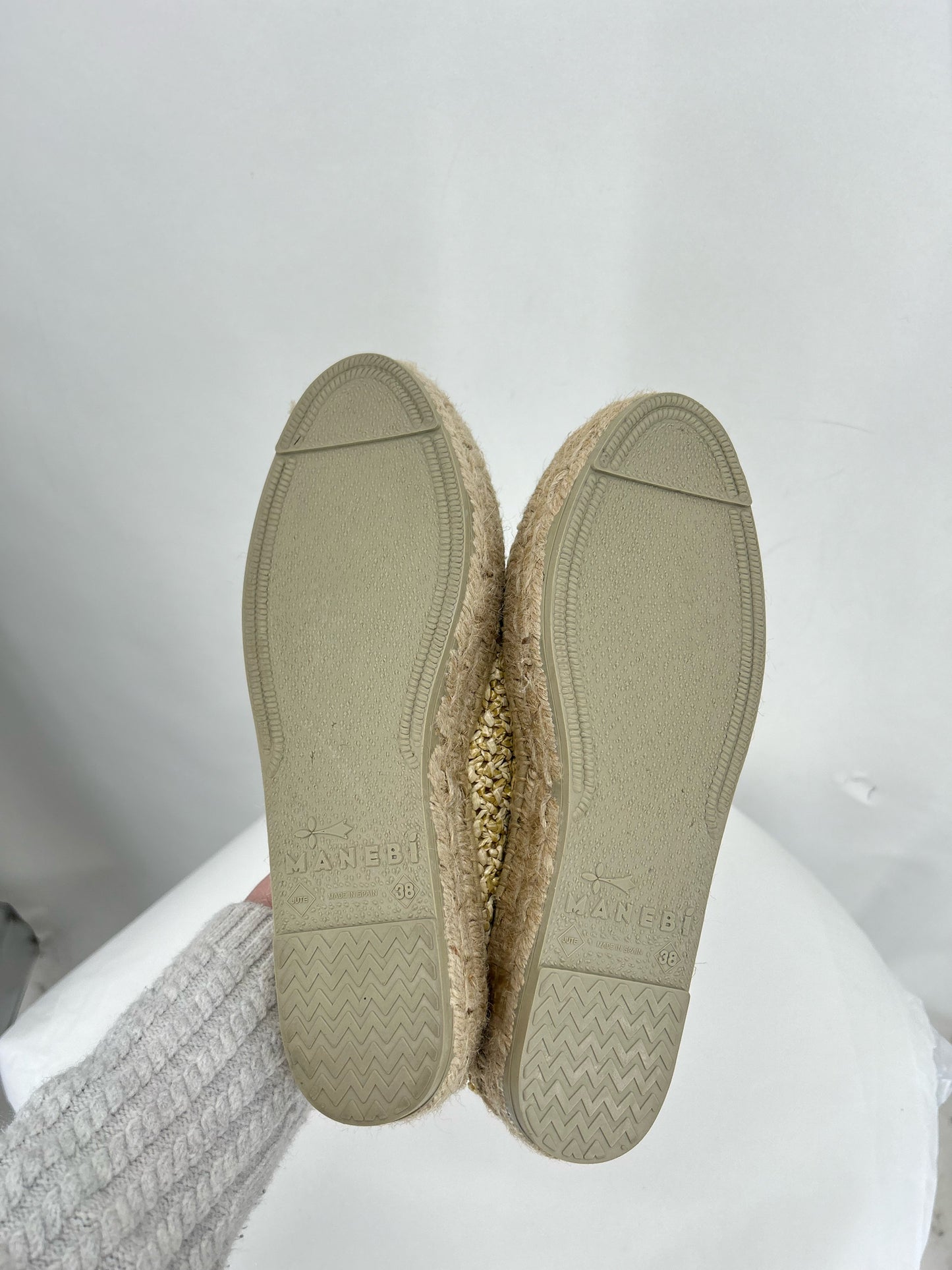 Tan W Shoe Size 7.5 Flats