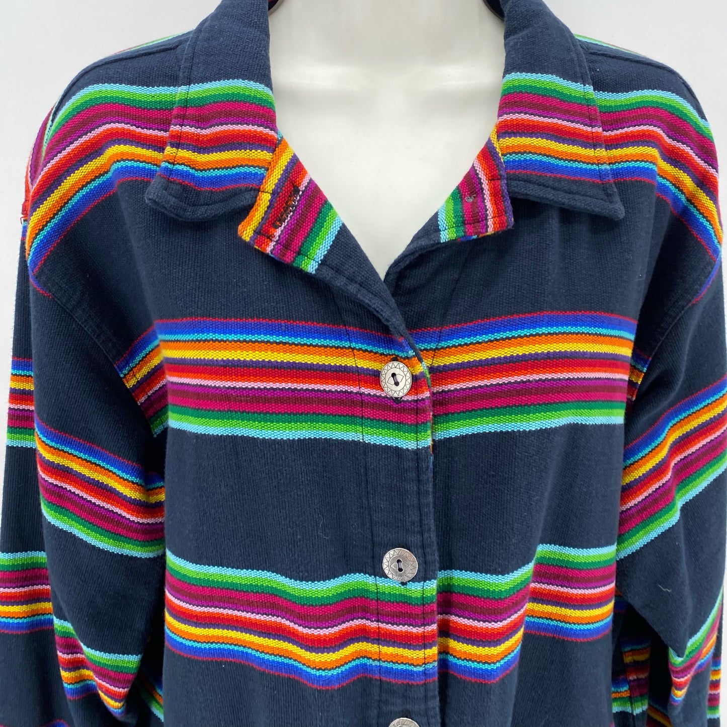Size 3 CHICO'S Stripe Jacket