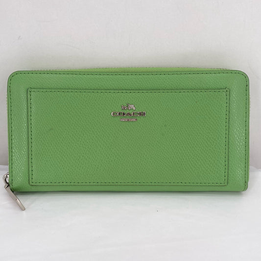 Green COACH Wallet