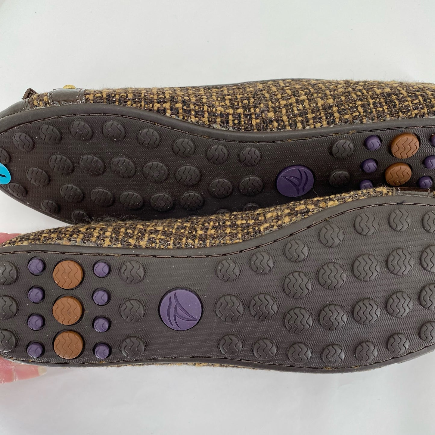 BROWN W Shoe Size 7.5 SPERRY Flats