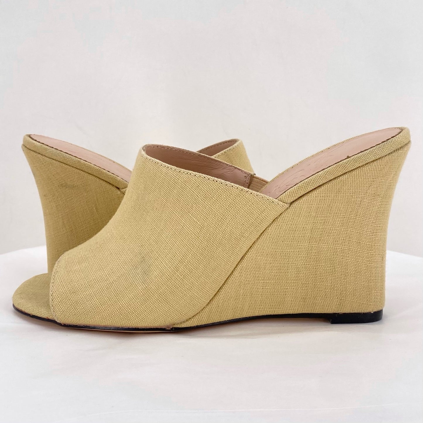 Cream W Shoe Size 7.5 J CREW Wedge