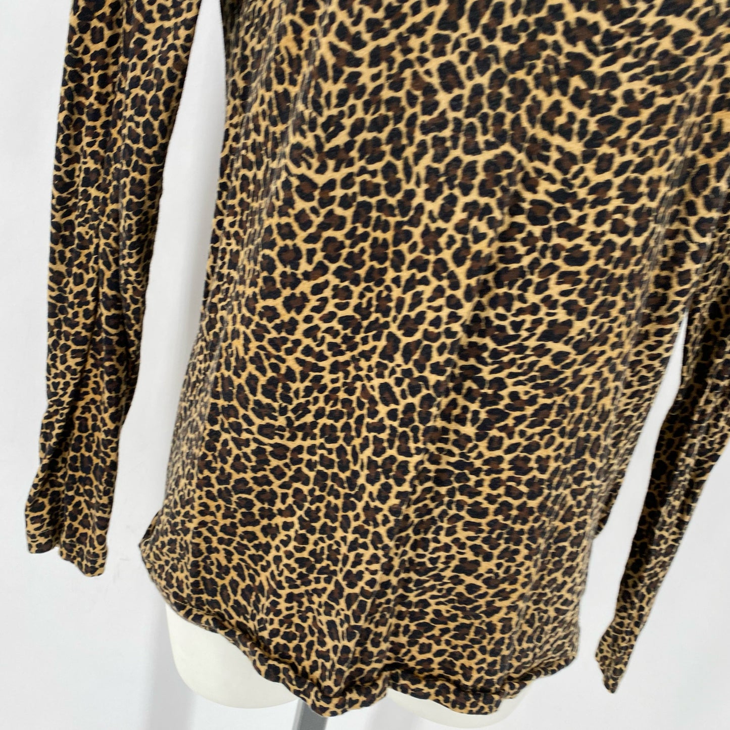 Size S J CREW Animal Print Shirt