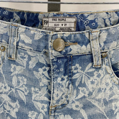 Size 27 FREE PEOPLE FLOWERS Jeans