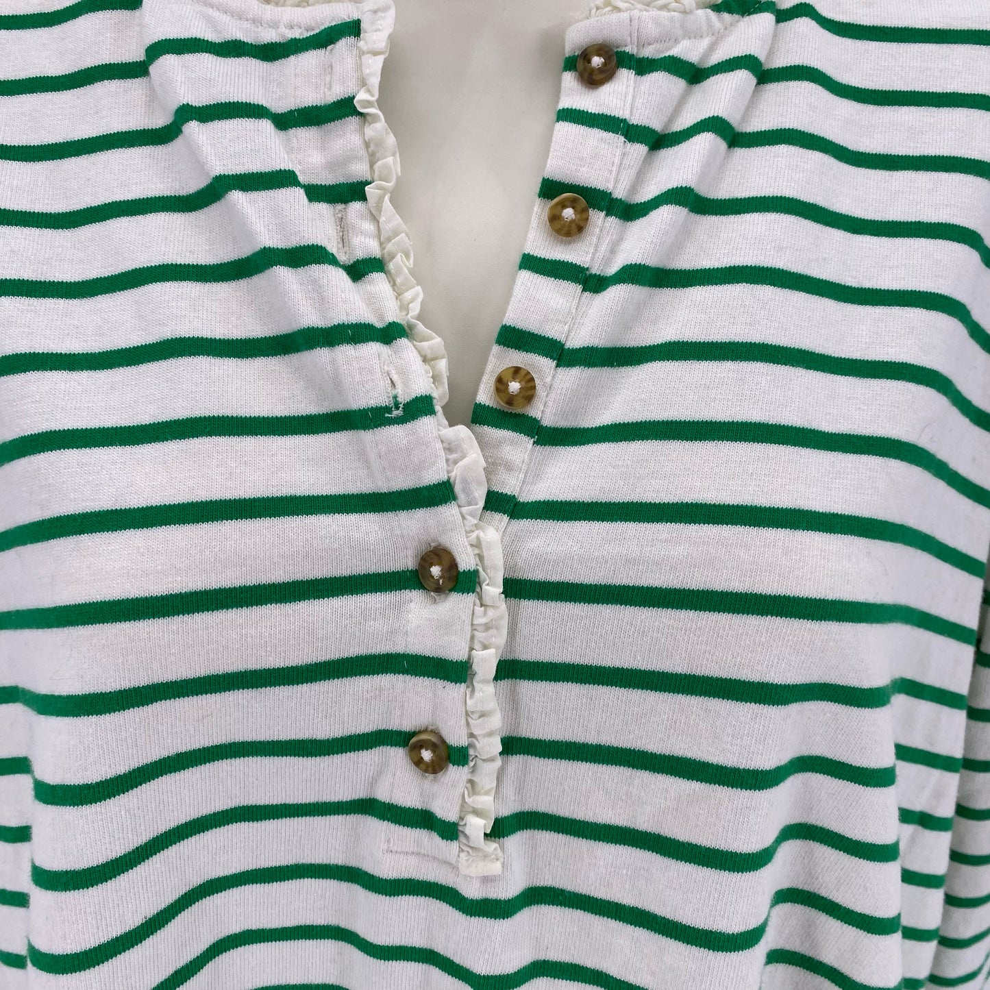 Size XL J CREW Stripe Shirt