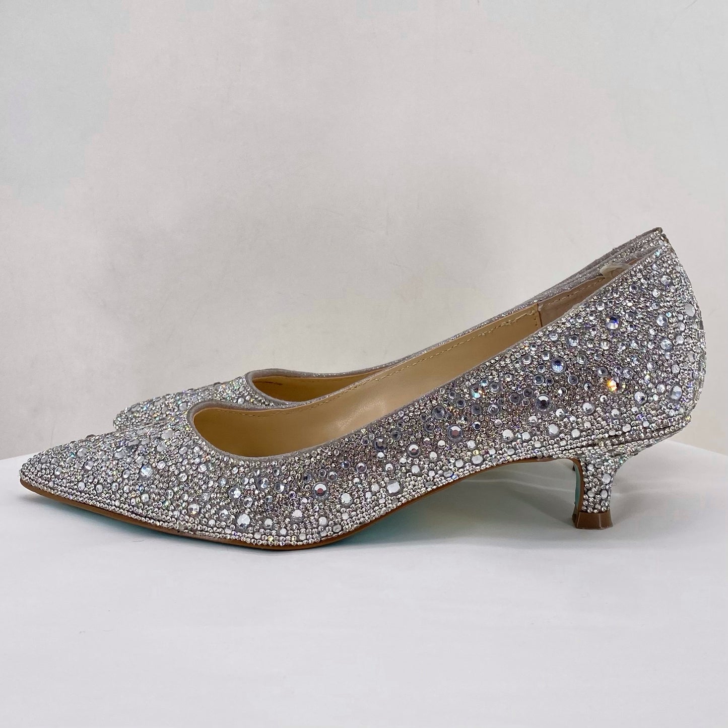 Silver W Shoe Size 6.5 Betsy Johnson Heels