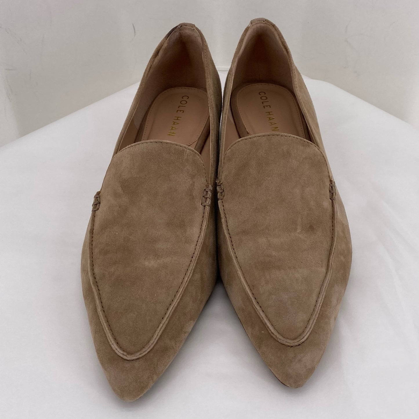 Tan W Shoe Size 7.5 COLE HAAN Flats
