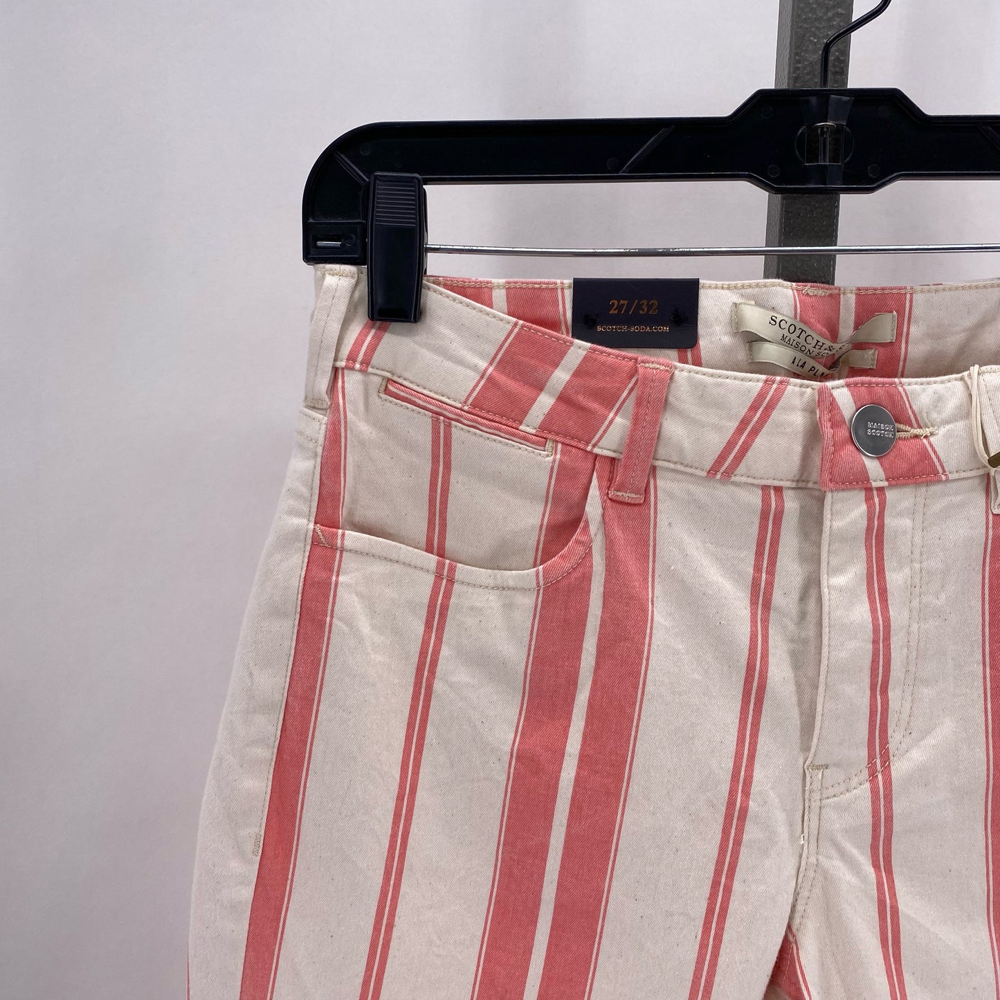 Size 27/4 scotch & soda Stripe Pants