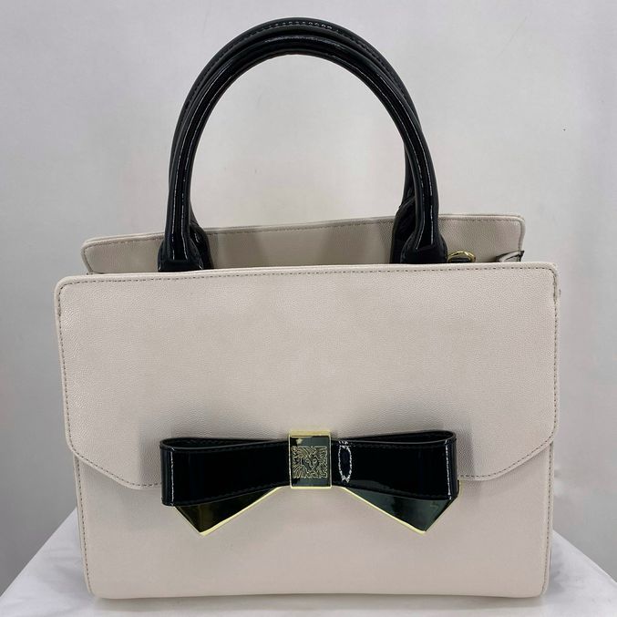 White ANNE KLEIN Tote