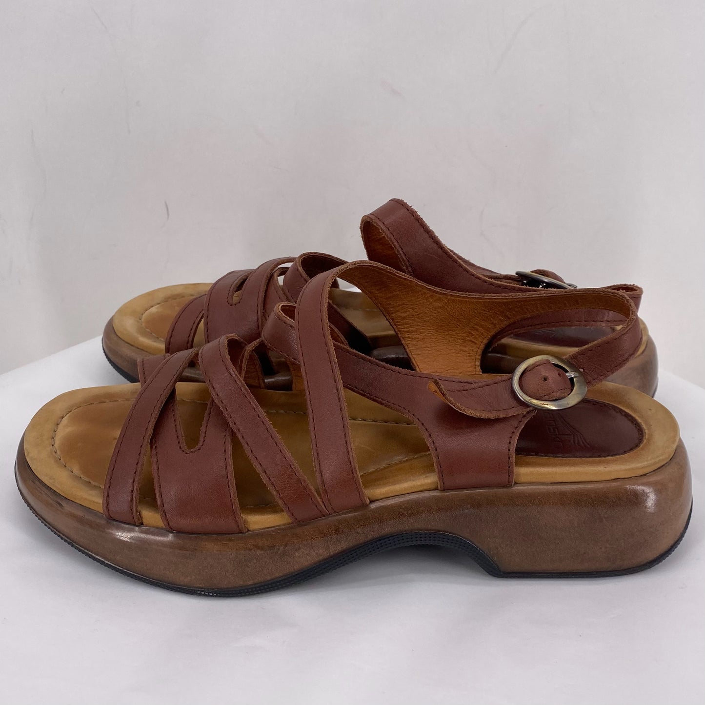 BROWN W Shoe Size 10 DANSKO Sandals