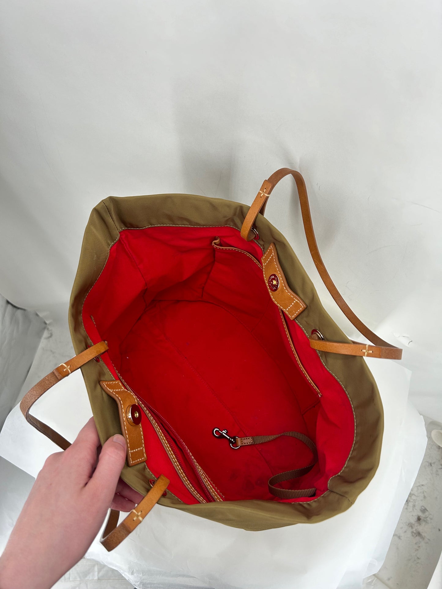 DARK TAN DOONEY & BOURKE Tote