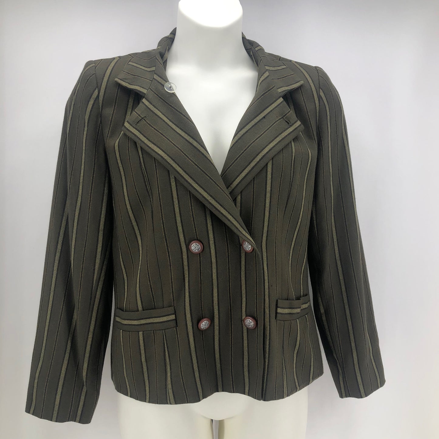 Size 10 DONCASTER Stripe Blazer