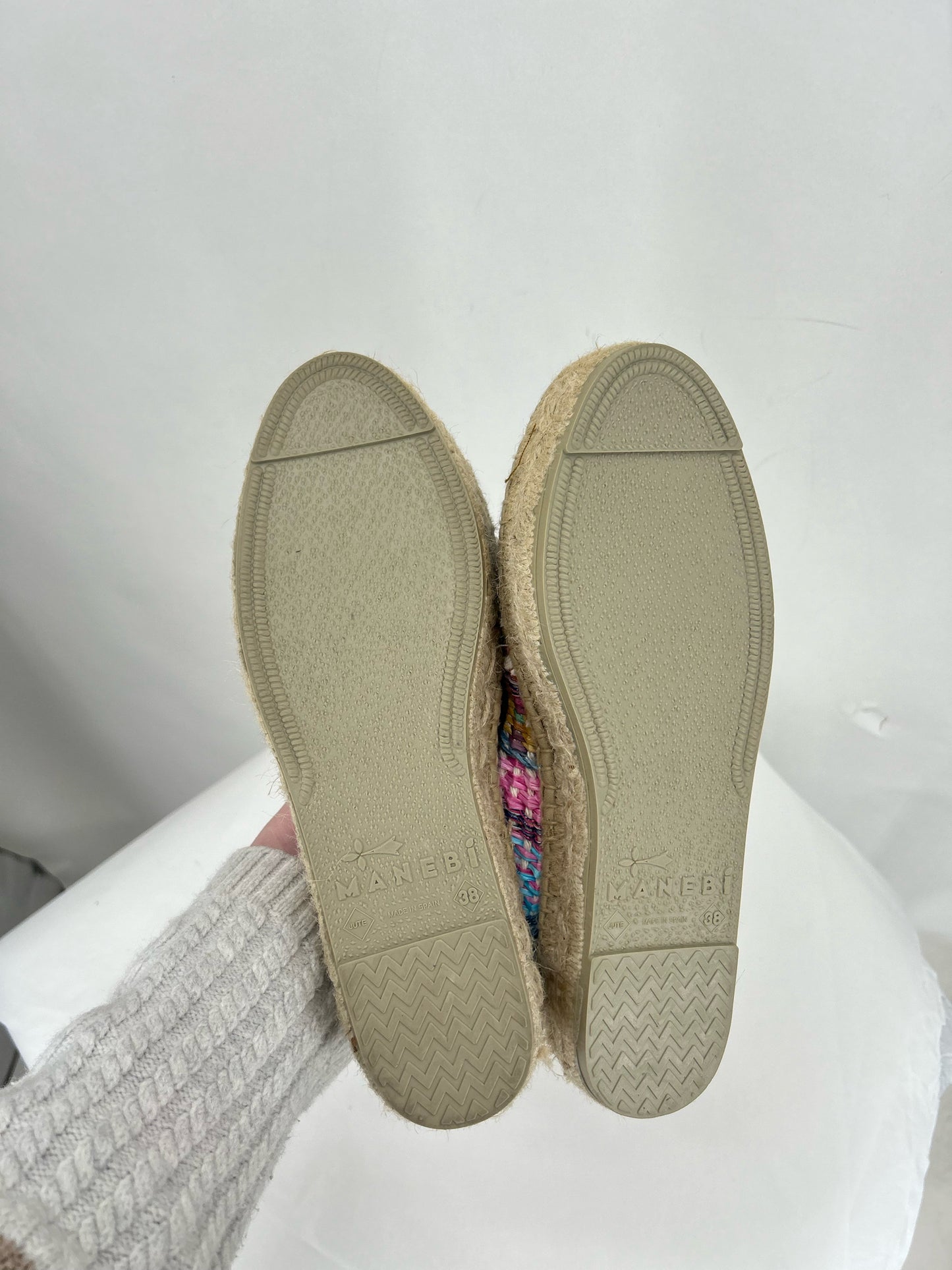 Multi-Color W Shoe Size 7.5 Flats