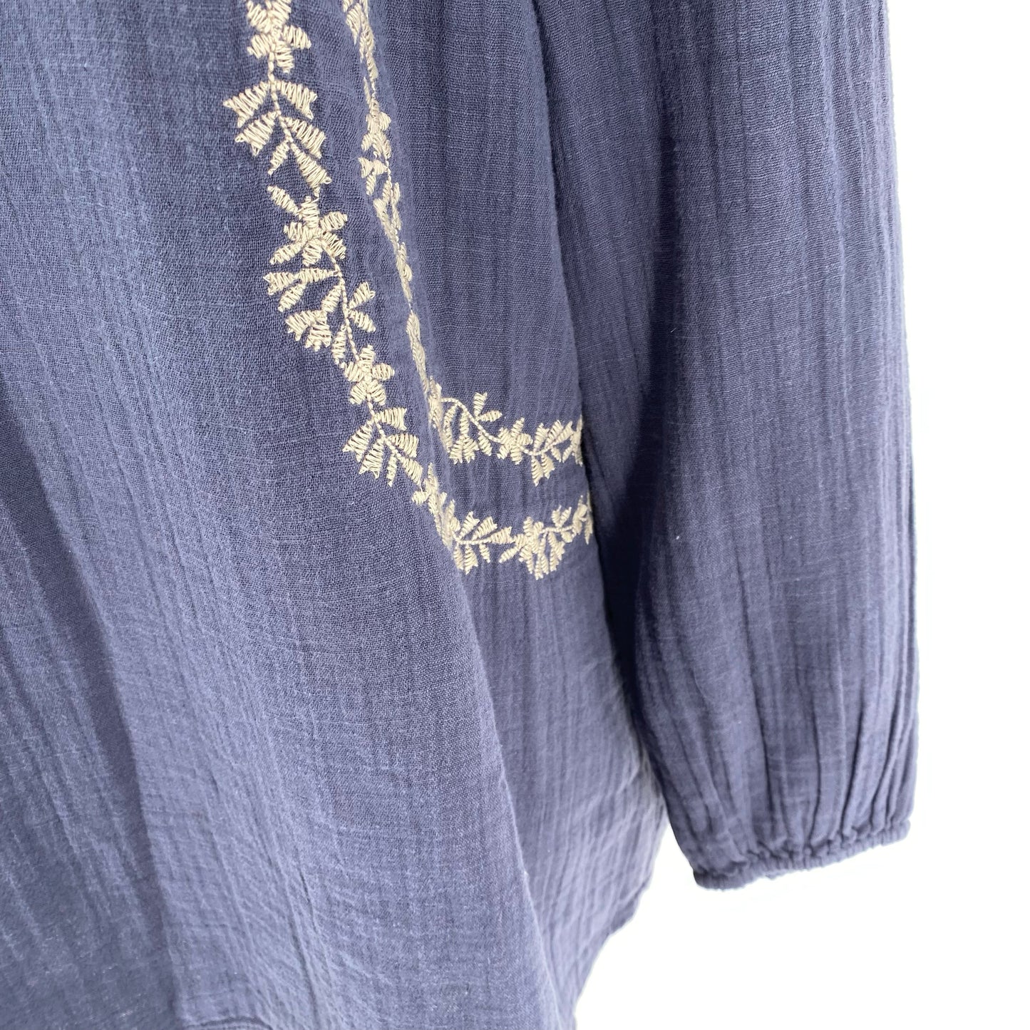 Size M J JILL GAUZE Tunic