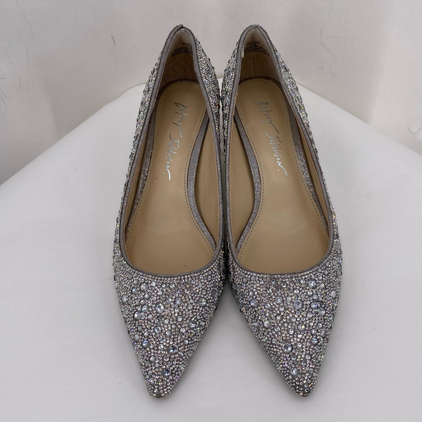 Silver W Shoe Size 6.5 Betsy Johnson Heels