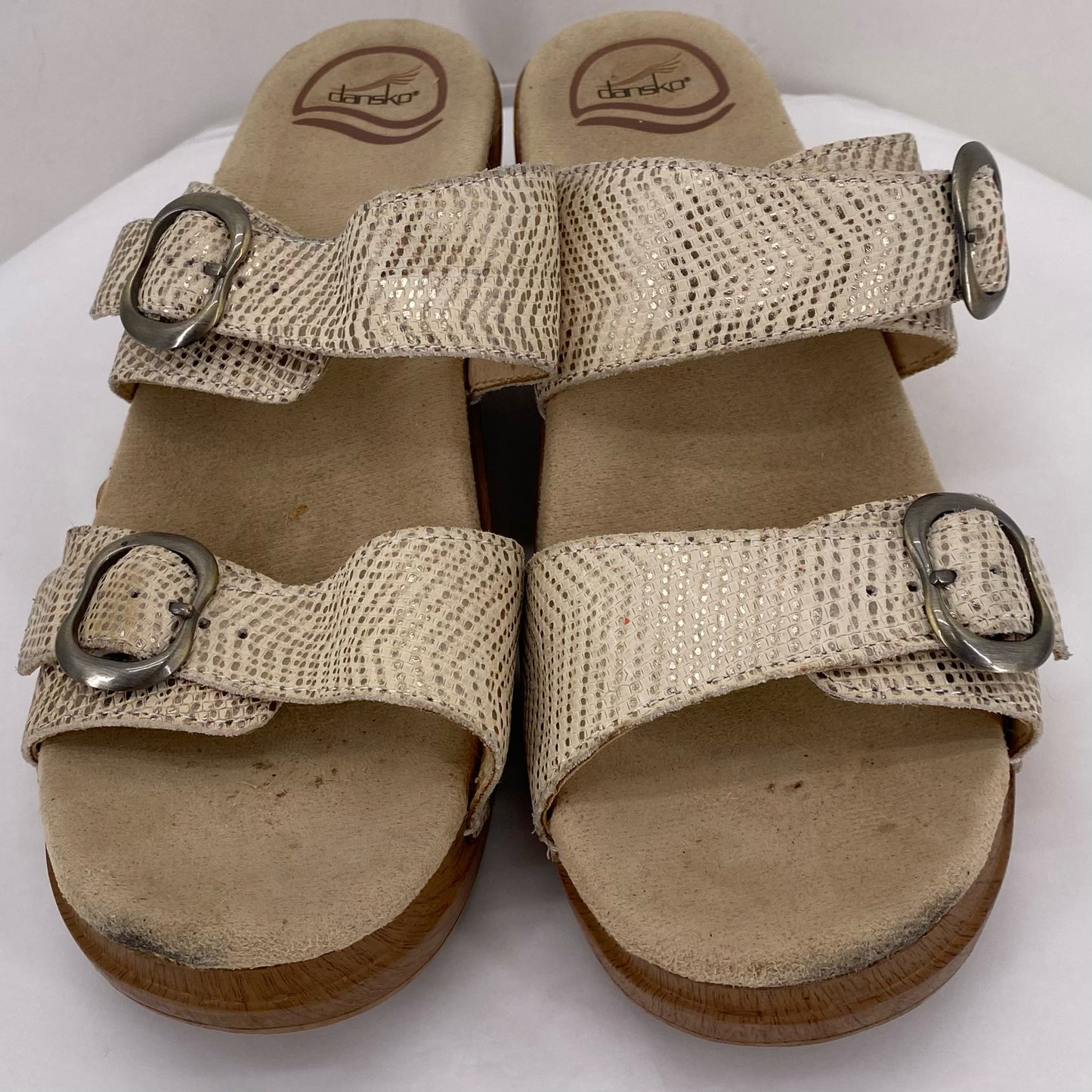 Beige W Shoe Size 40 DANSKO Sandals
