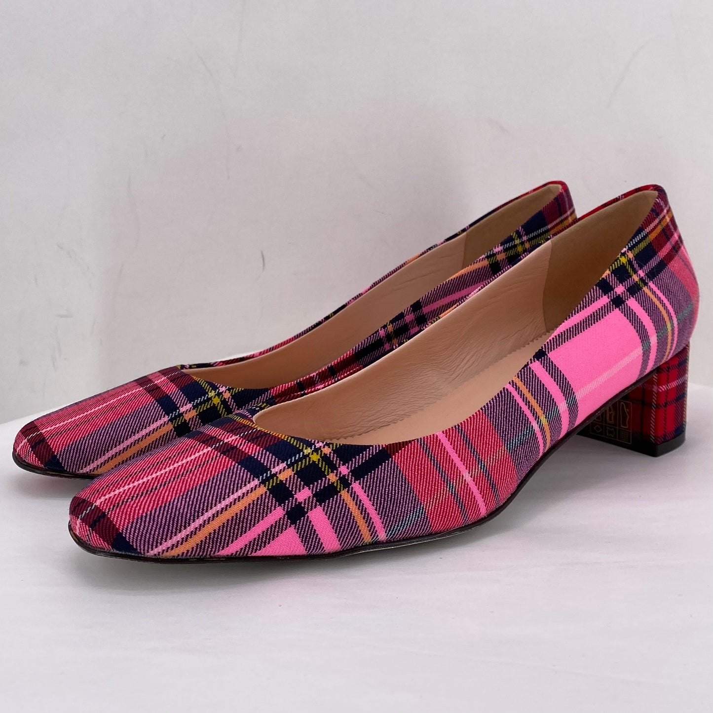 PINK/RED W Shoe Size 9 J CREW Pumps