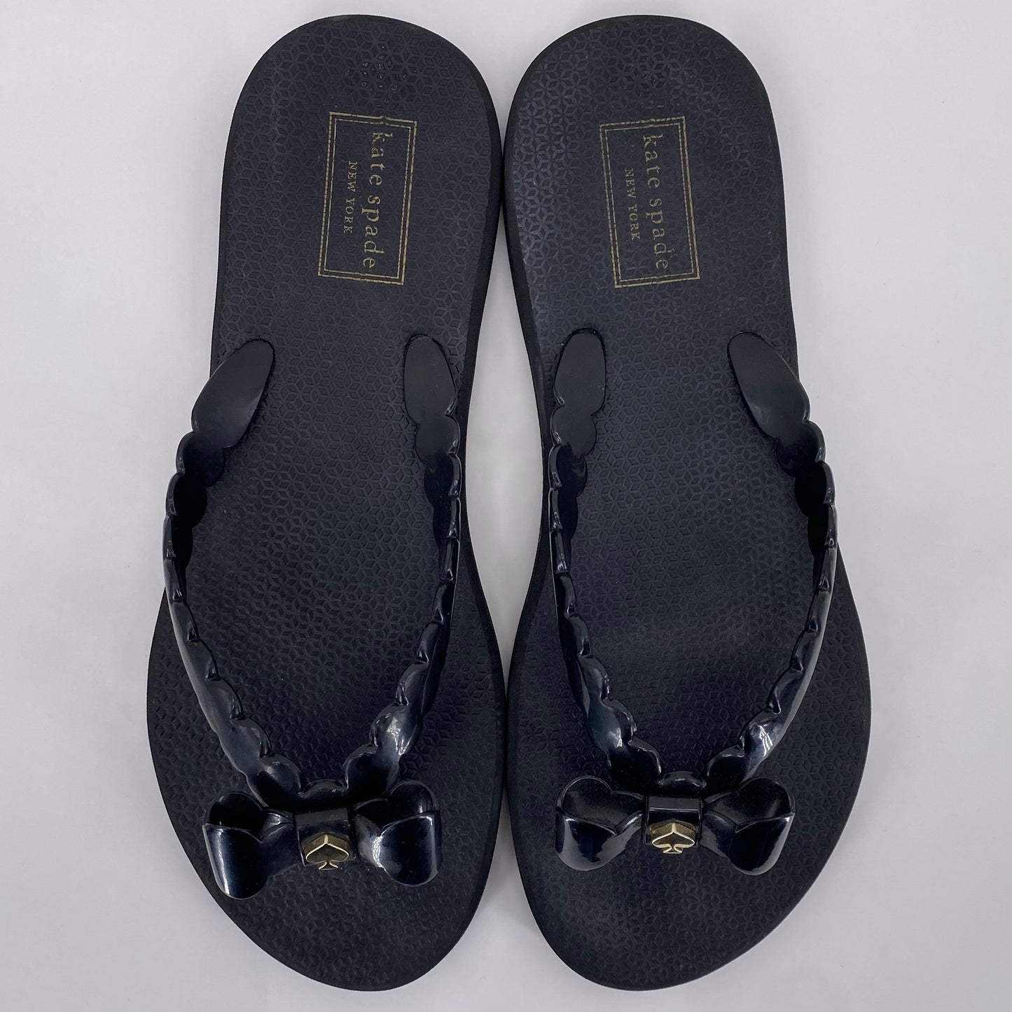 Black W Shoe Size 7.5 KATE SPADE Sandals
