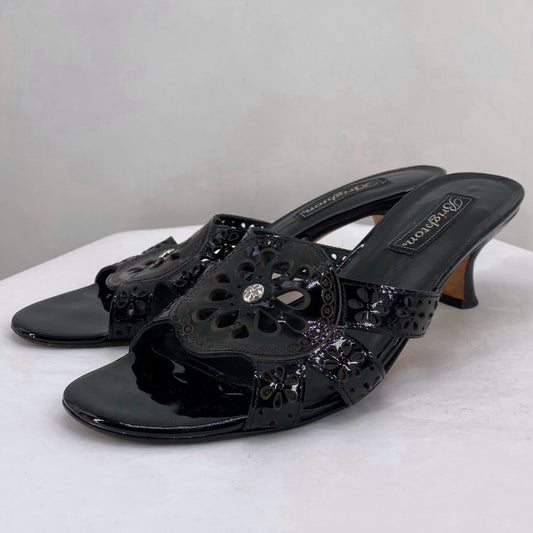 Black W Shoe Size 8.5 BRIGHTON Sandals