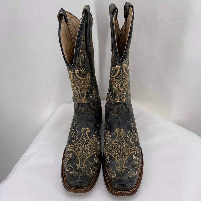 Black W Shoe Size 9 CIRCLE G Boots