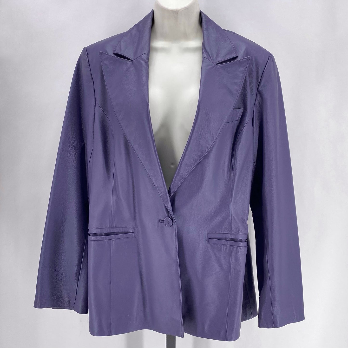 Size 14 CAMI Leather Blazer