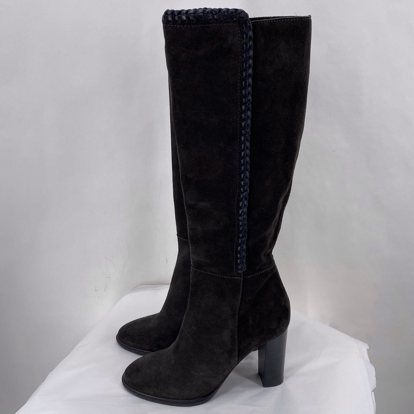 DARK GRAY W Shoe Size 8.5 FRYE Boots
