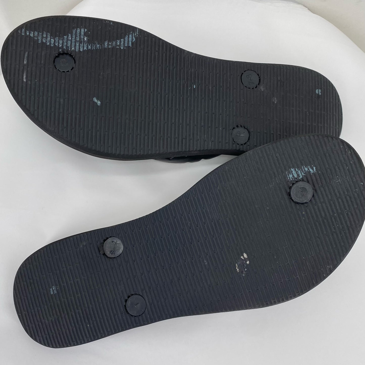 Black W Shoe Size 7.5 KATE SPADE Sandals