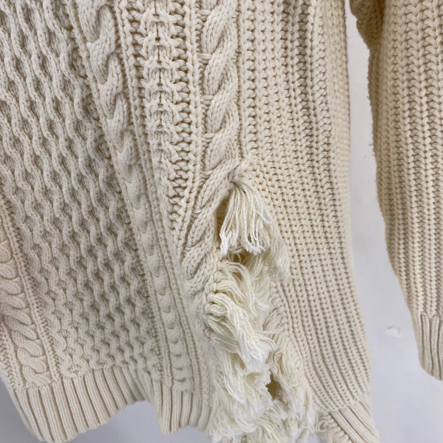 Size XS J CREW CABLE KNIT Sweater