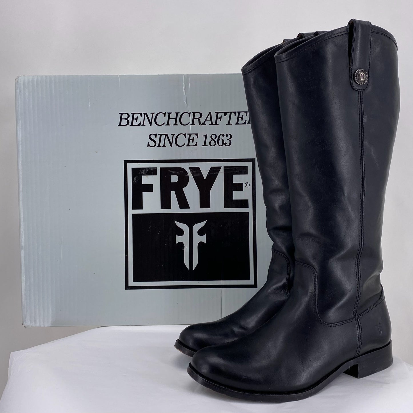 Black W Shoe Size 7.5 FRYE Boots