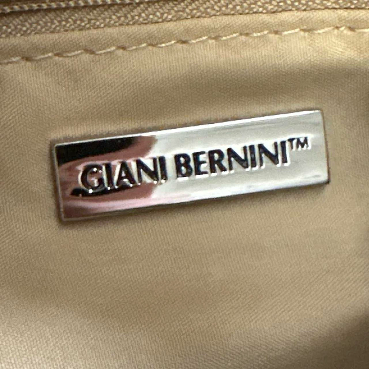 GOLD GIANI BERNINI FAUX LEATHER Shopper