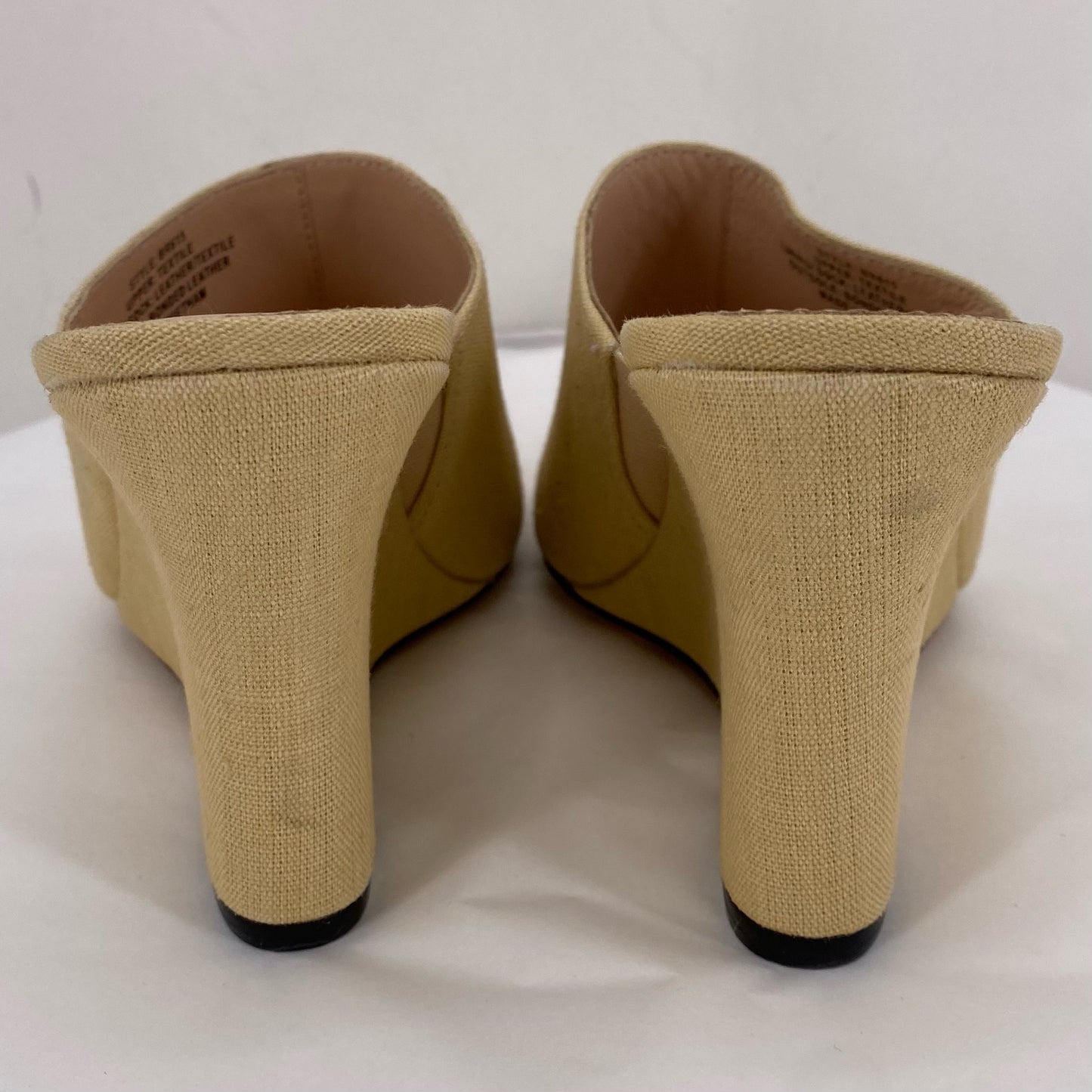 Cream W Shoe Size 7.5 J CREW Wedge