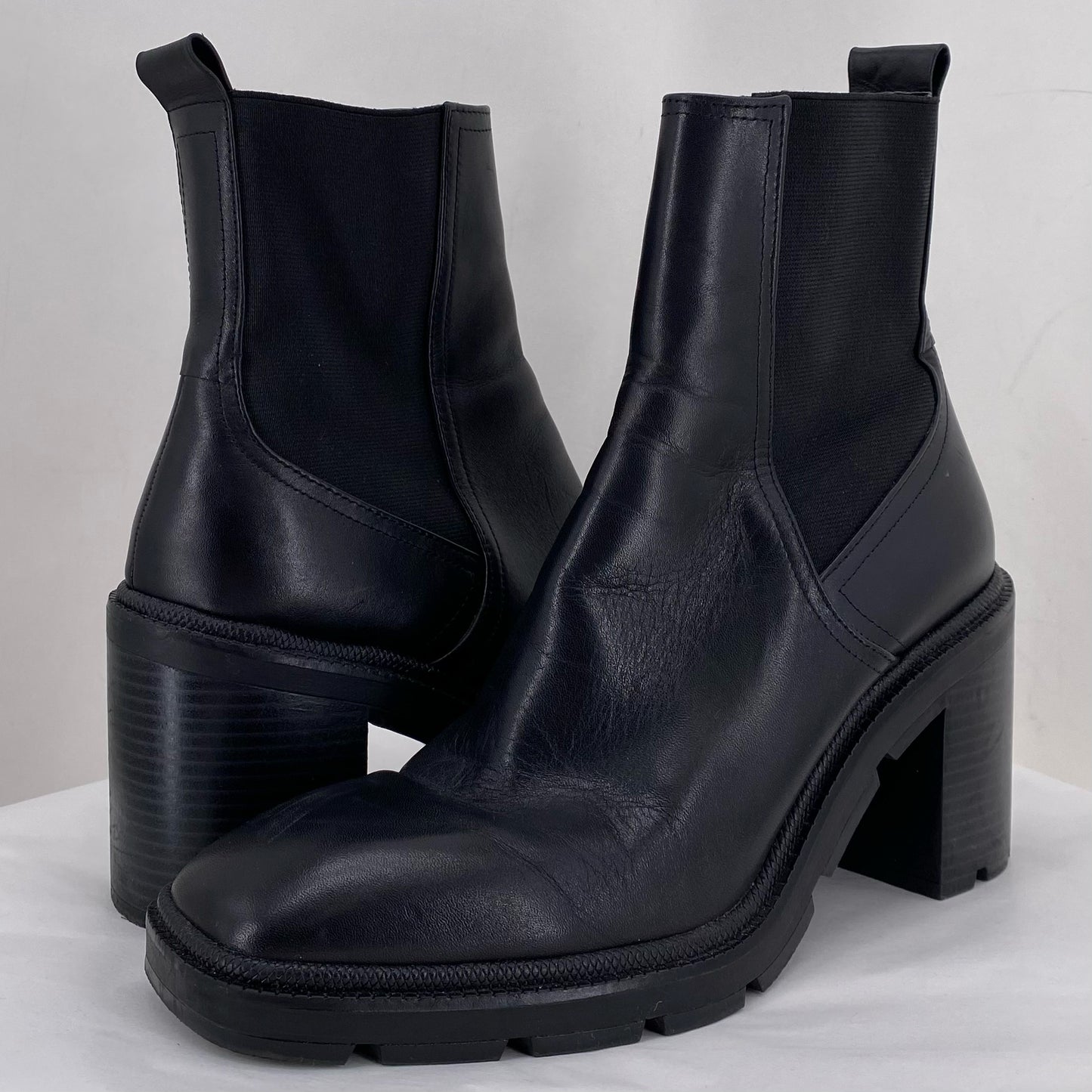 Black W Shoe Size 41 ZARA Boots