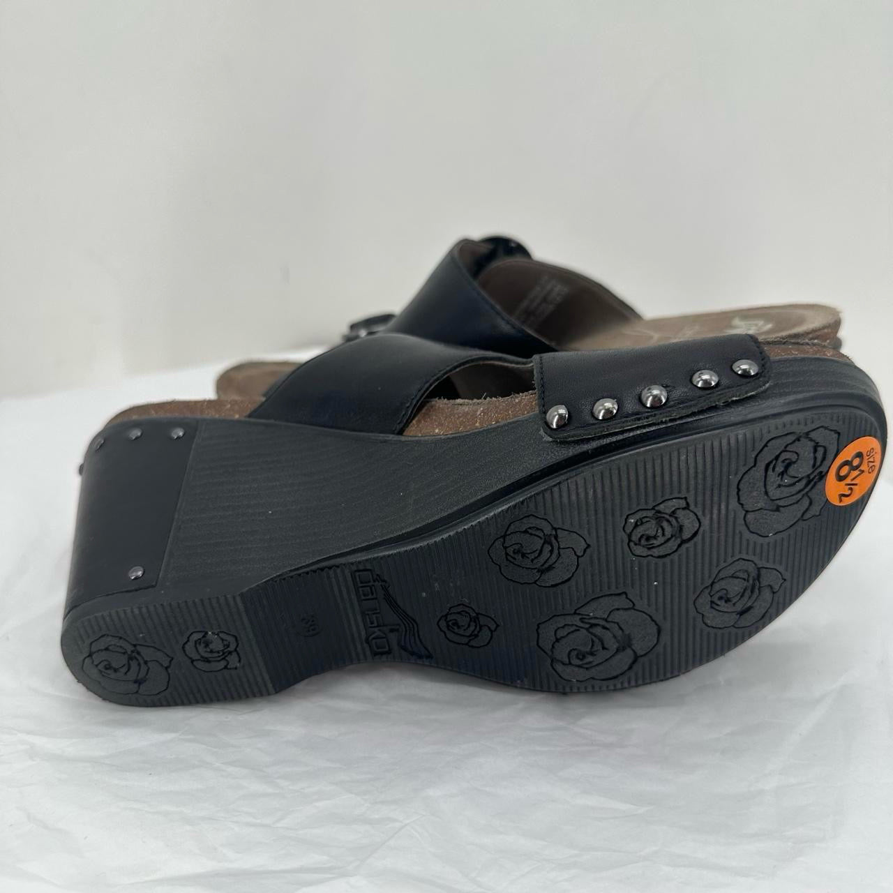 Black W Shoe Size 8.5 DANSKO Sandals