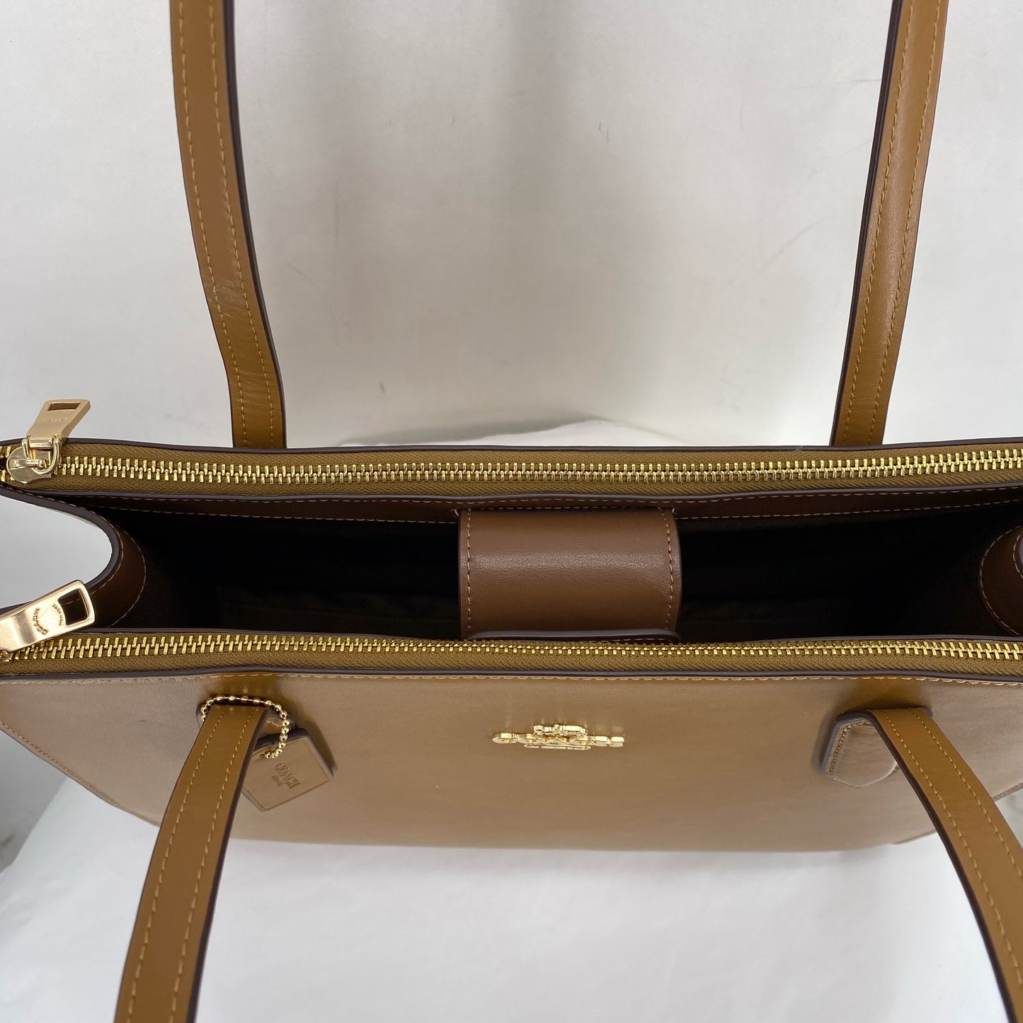 Camel COACH Tote