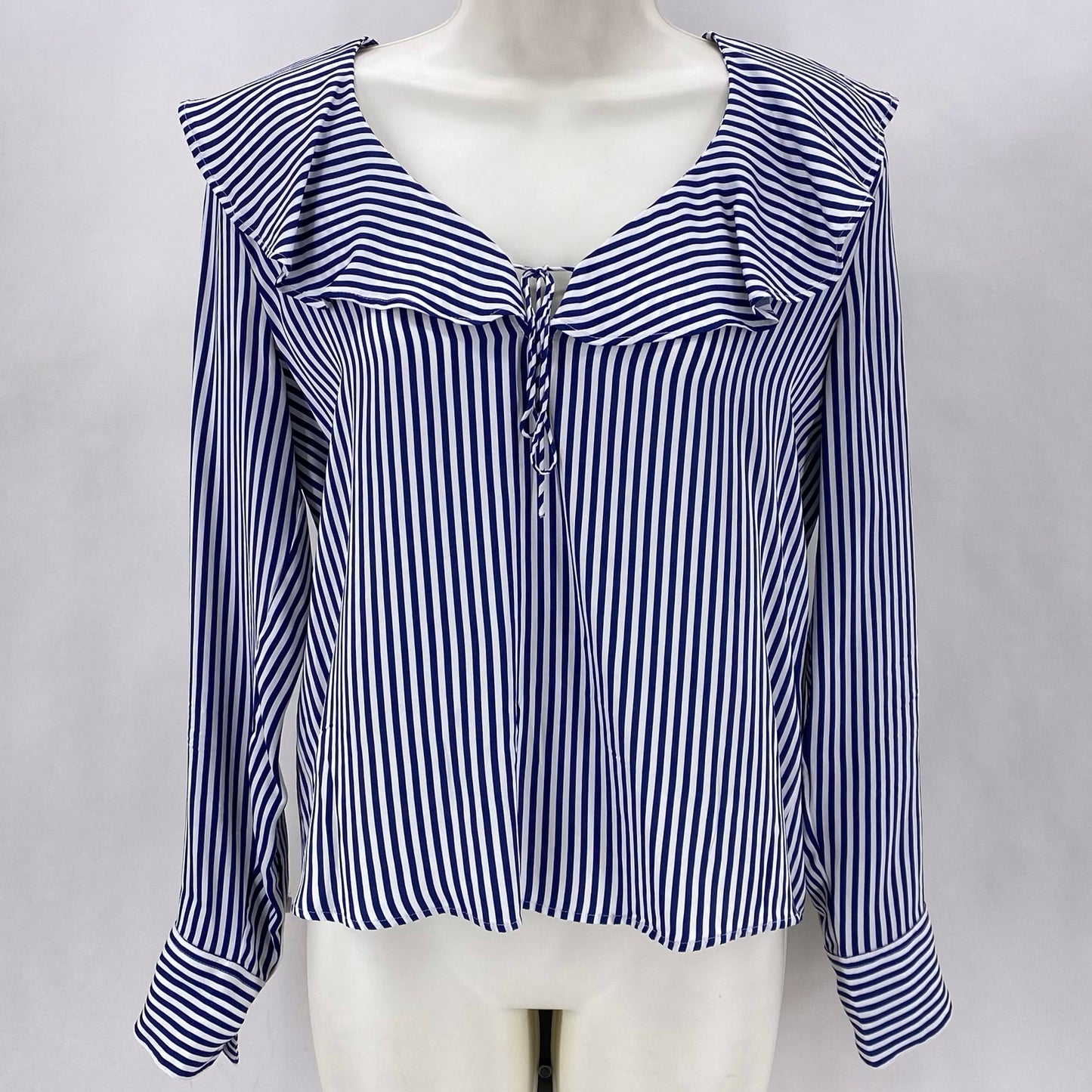 Size XS J CREW Stripe Viscose Shirt