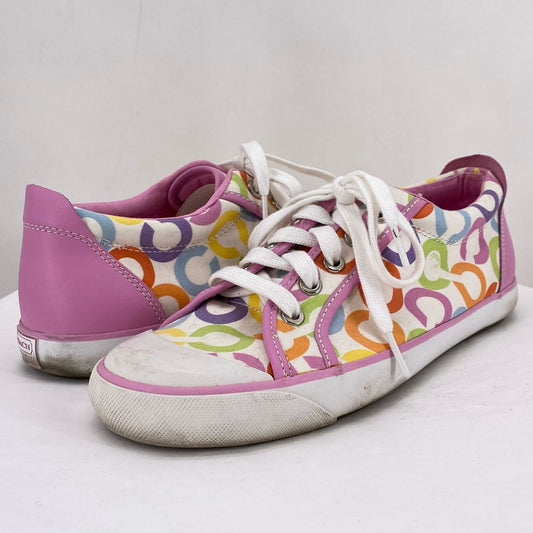 Multi-Color W Shoe Size 8.5 COACH Sneakers