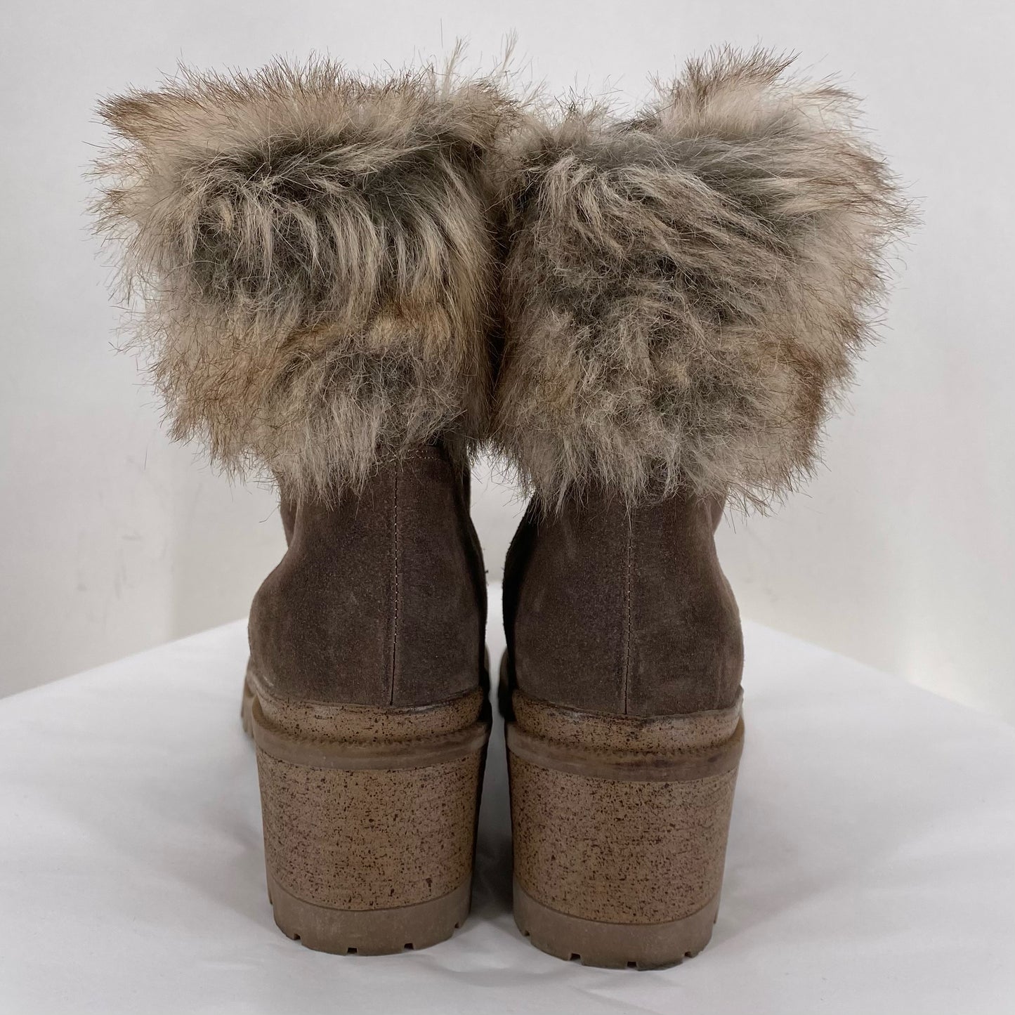 BROWN W Shoe Size 9 WILD DIVA Boots