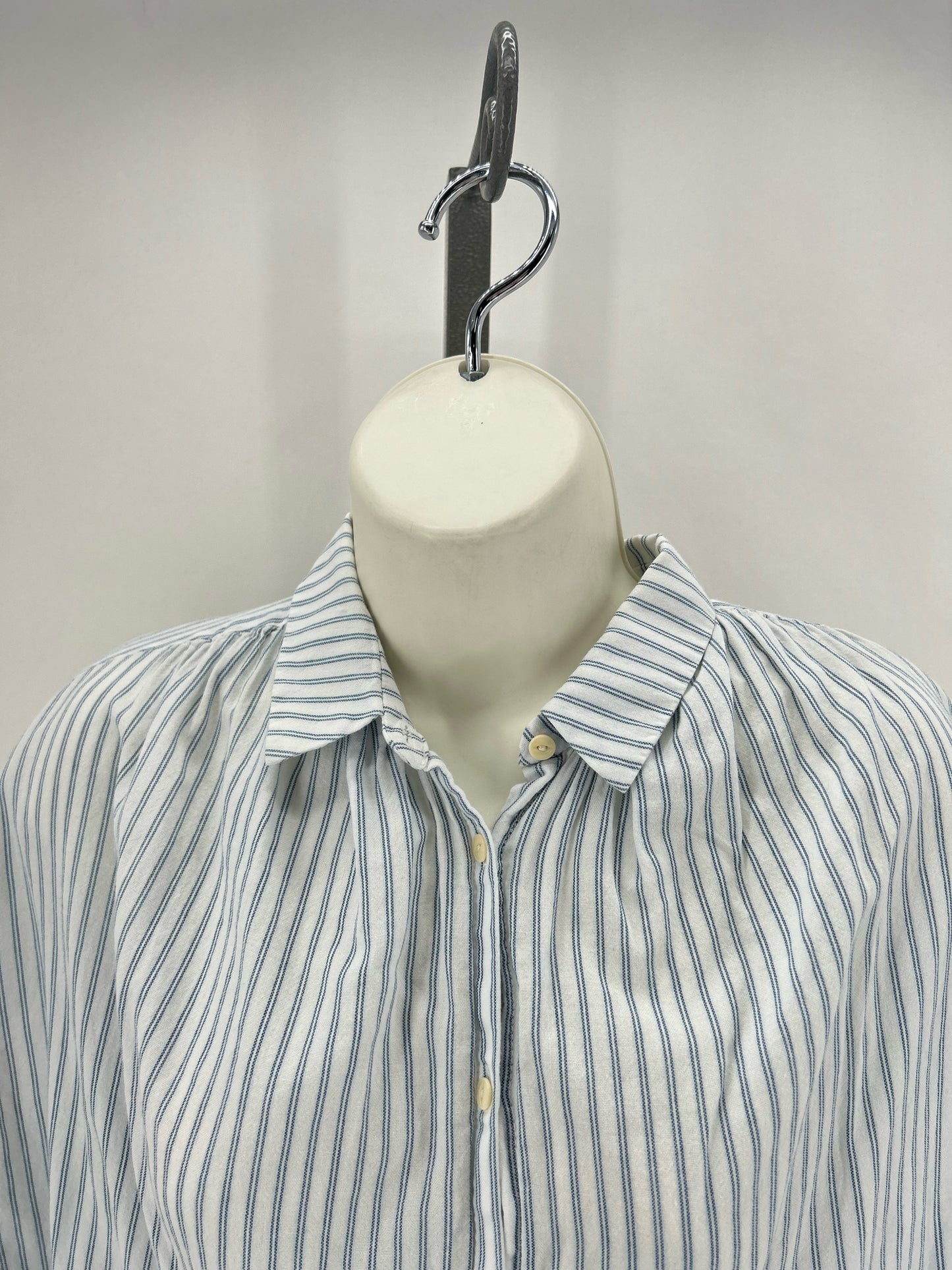 Size S MADEWELL Stripe Shirt