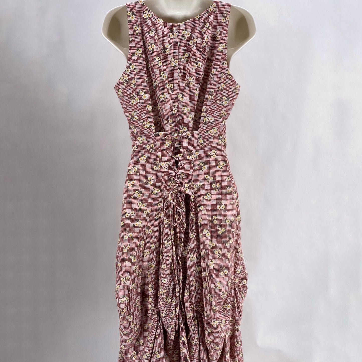 Size 10 HEART.NL CHECKERED/FLORAL Dress