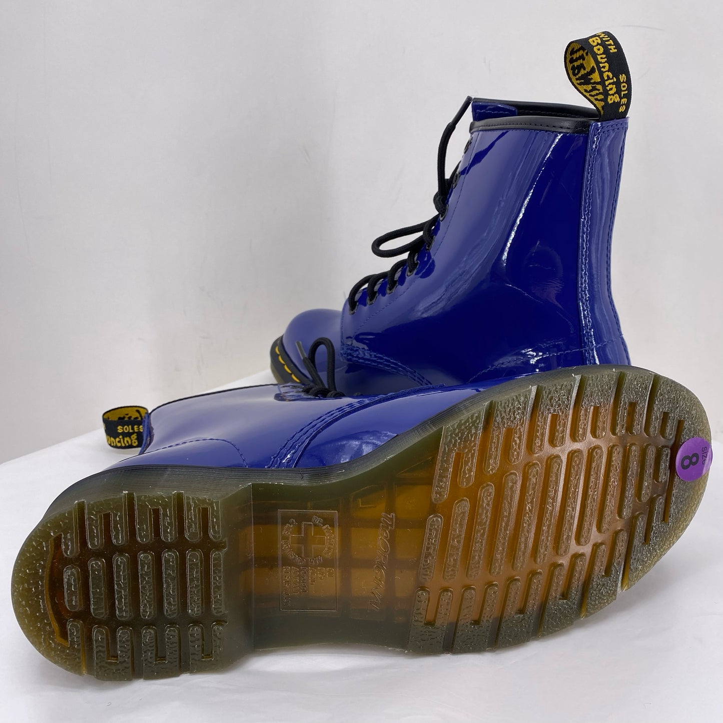 Royal Blue W Shoe Size 8 DR. MARTENS Boots