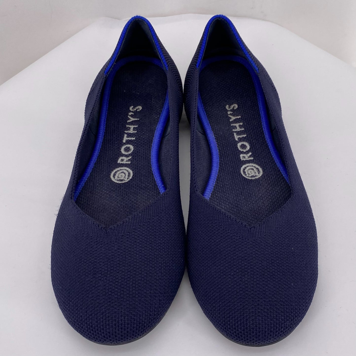 Navy W Shoe Size 8.5 ROTHY'S Flats