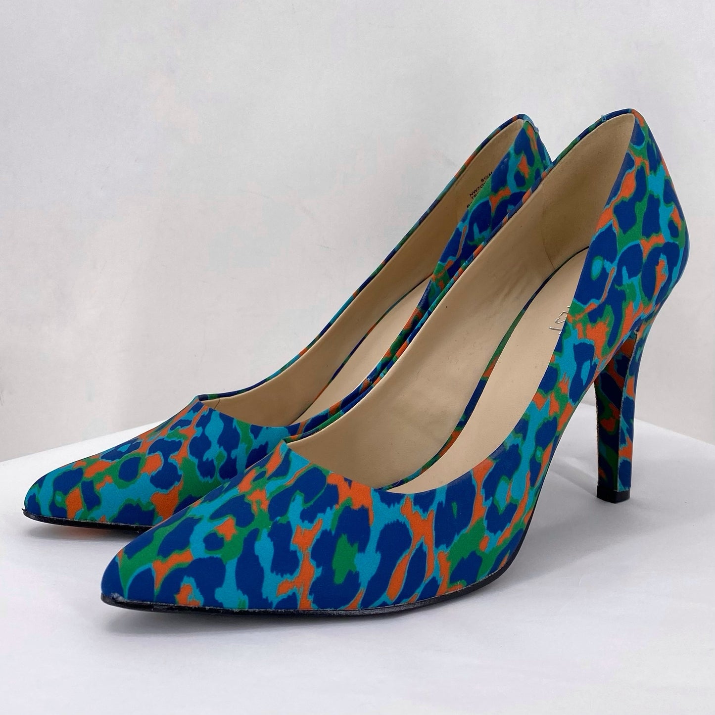Turqouise W Shoe Size 8.5 NINE WEST Heels