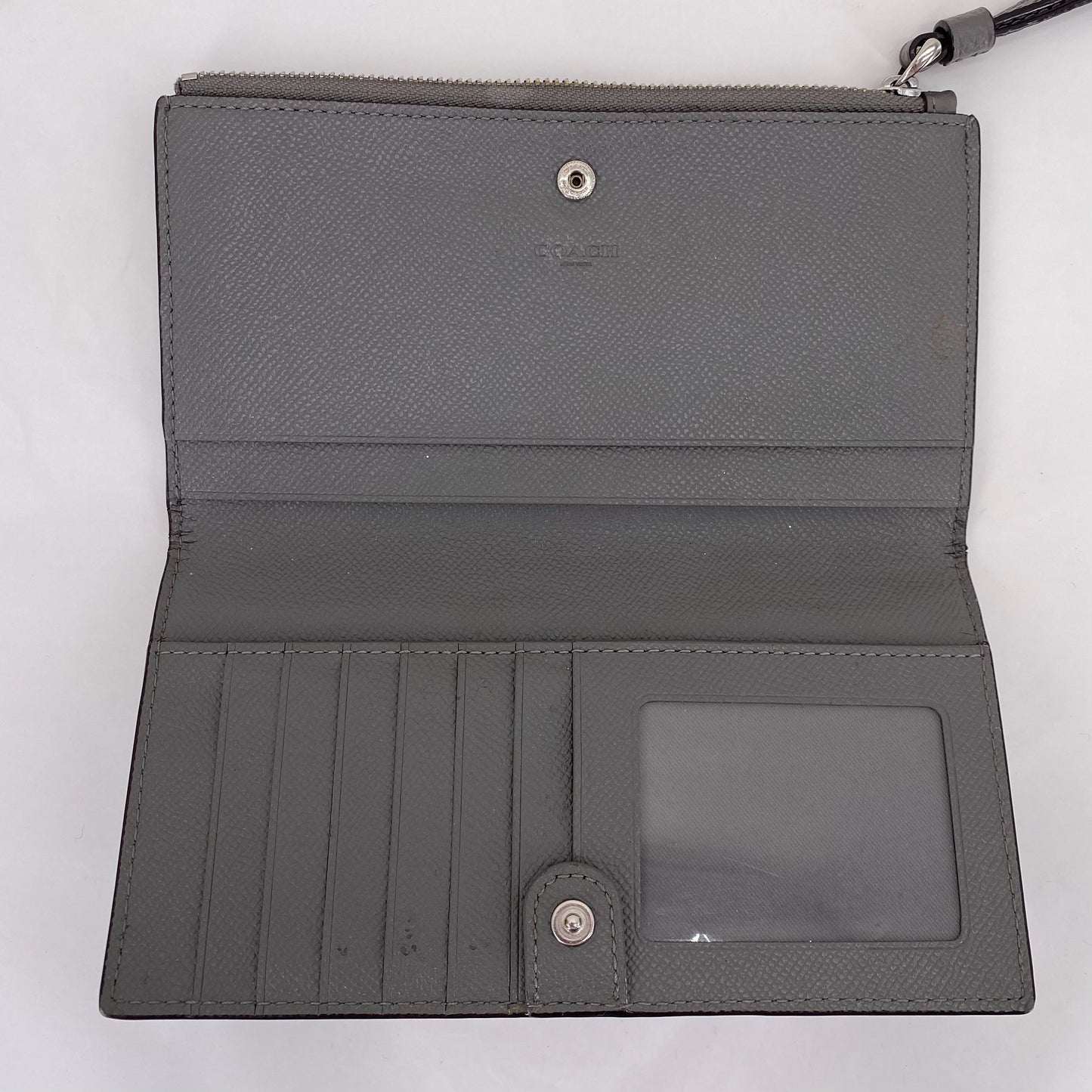 Gray COACH Wallet
