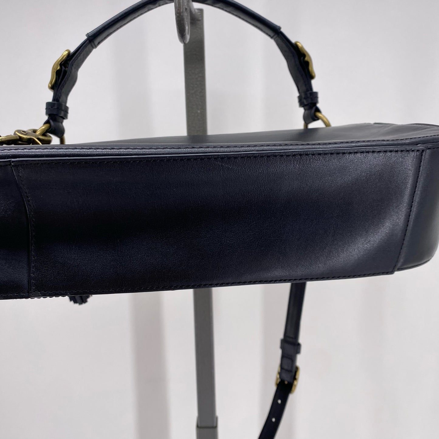 Black COACH Leather Cross-body