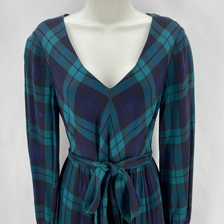 Size 4 J CREW Plaid Dress