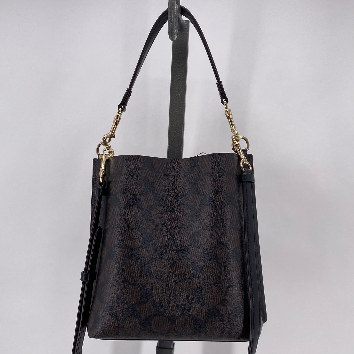 BLACK/BROWN COACH Cross-body