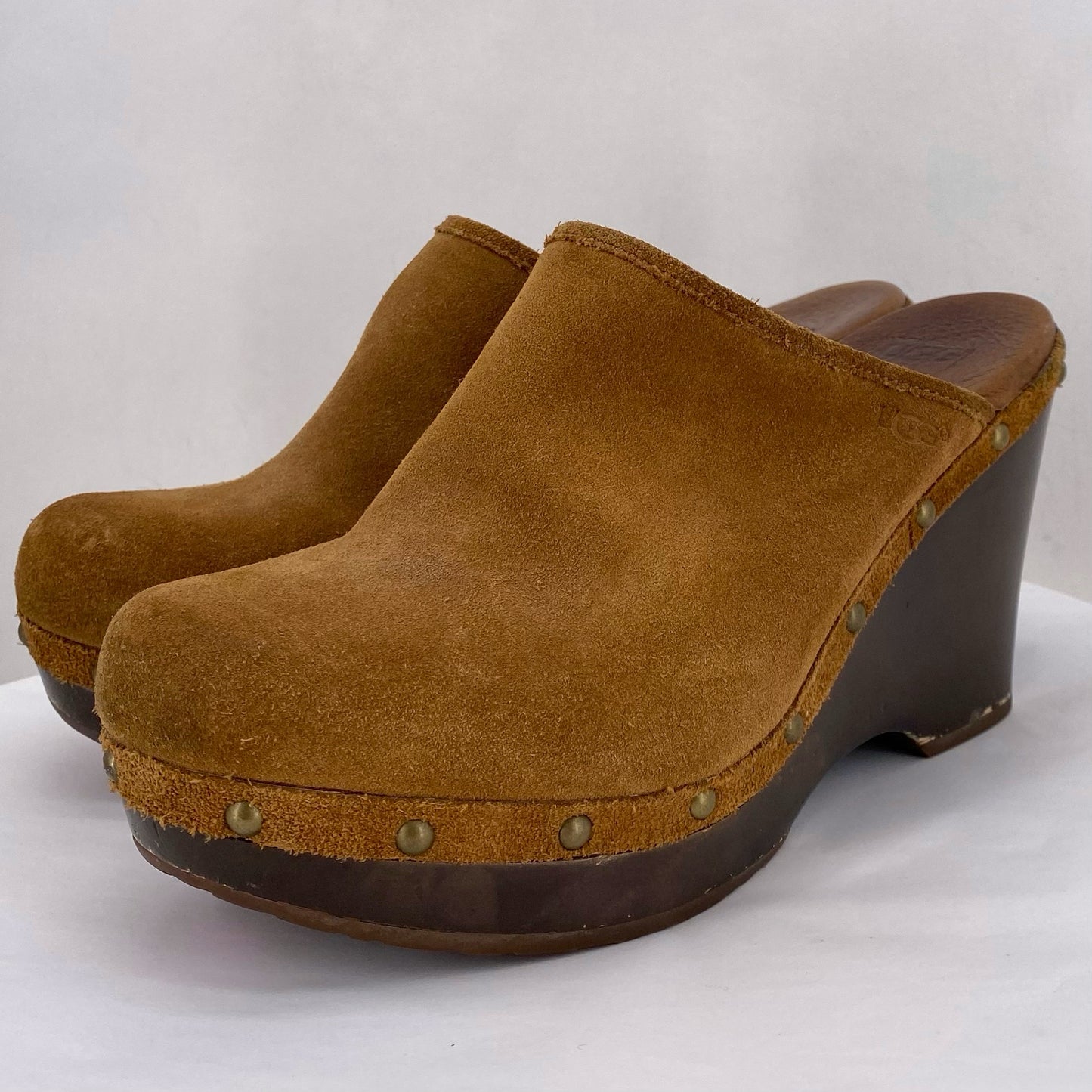 DARK TAN W Shoe Size 9 UGG Clog