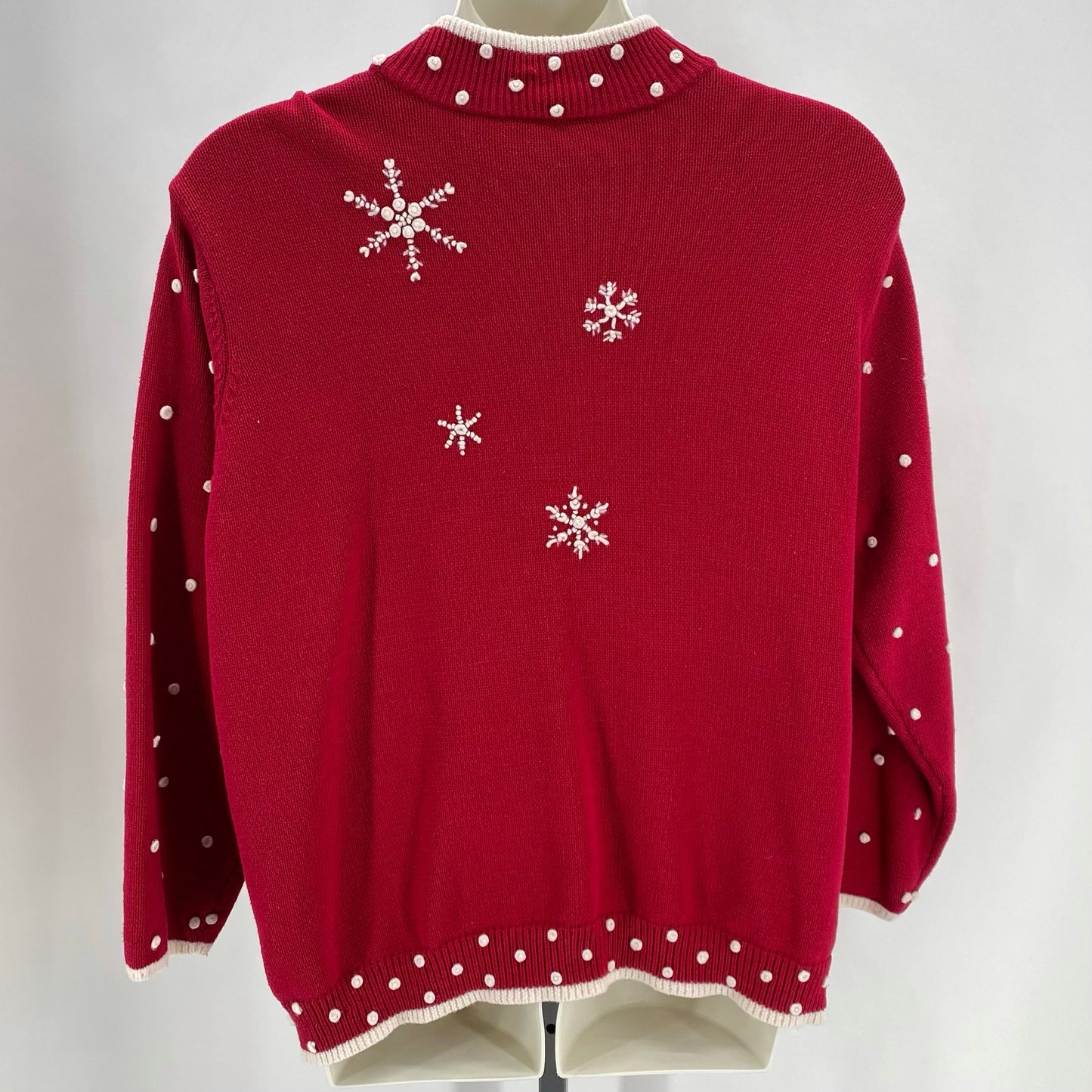 Size 3X TALBOTS CHRISTMAS Cardigan