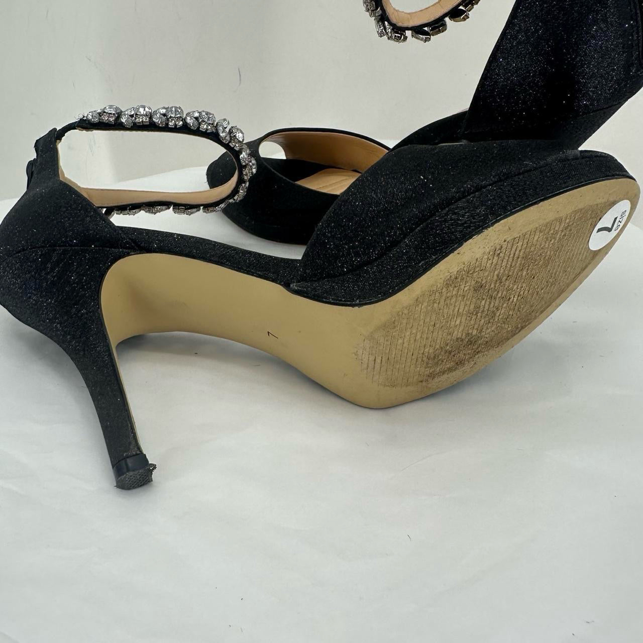 Black W Shoe Size 7 BADGLEY MISCHKA Heels