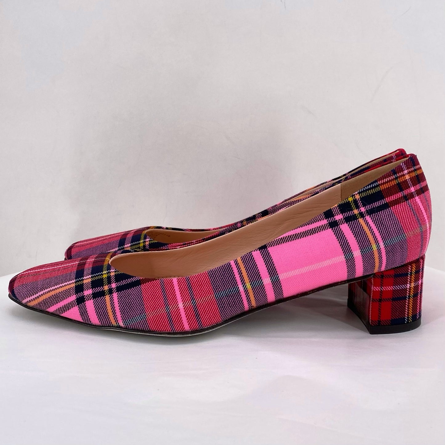 PINK/RED W Shoe Size 9 J CREW Pumps